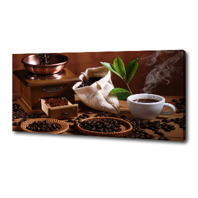 Canvas schilderij Een kopje espresso