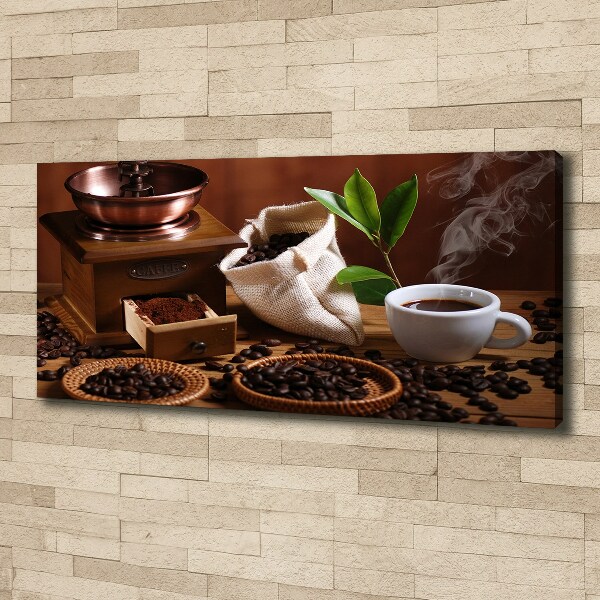 Canvas schilderij Een kopje espresso