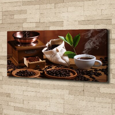 Canvas schilderij Een kopje espresso