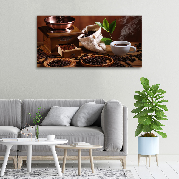 Canvas schilderij Een kopje espresso