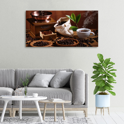 Canvas schilderij Een kopje espresso