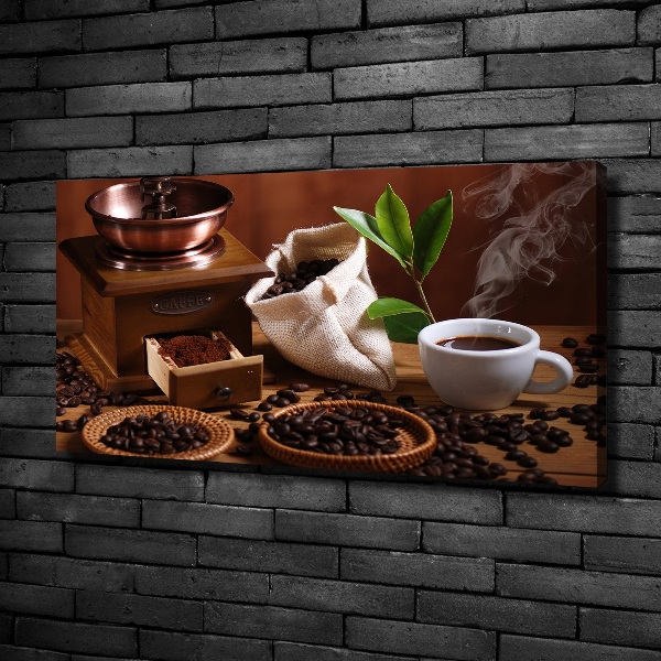 Canvas schilderij Een kopje espresso