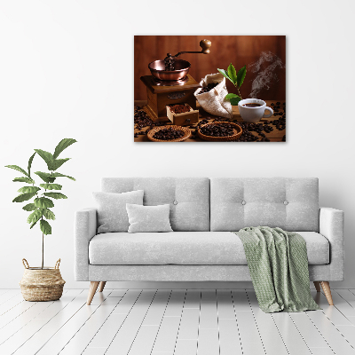 Canvas schilderij Een kopje espresso