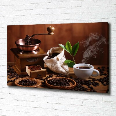 Canvas schilderij Een kopje espresso