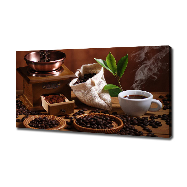Canvas schilderij Een kopje espresso