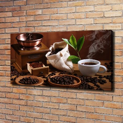 Canvas schilderij Een kopje espresso