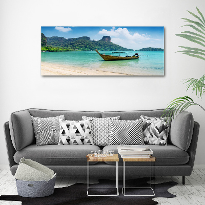 Schilderij op canvas Boot