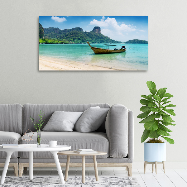 Schilderij op canvas Boot