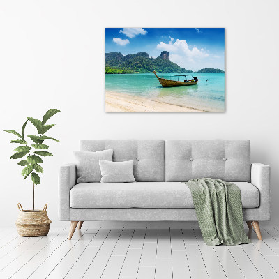 Schilderij op canvas Boot