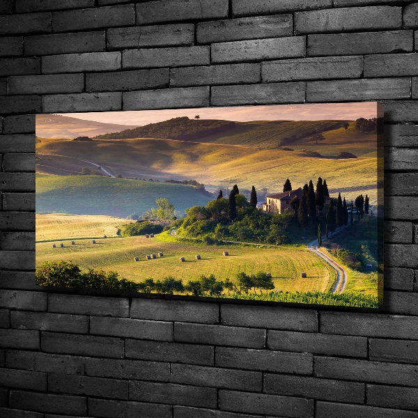 Foto canvas Toscane, Italië