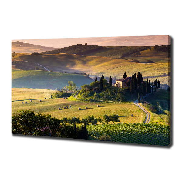 Foto canvas Toscane, Italië