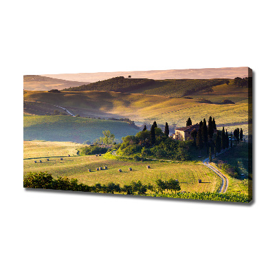 Foto canvas Toscane, Italië