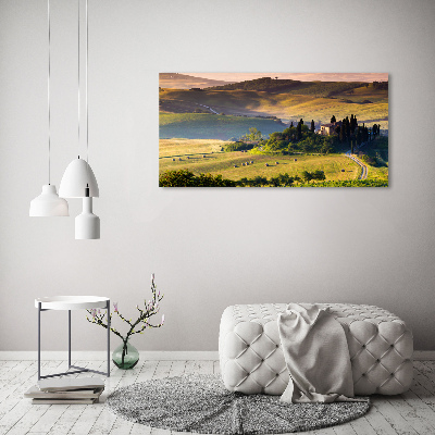 Foto canvas Toscane, Italië