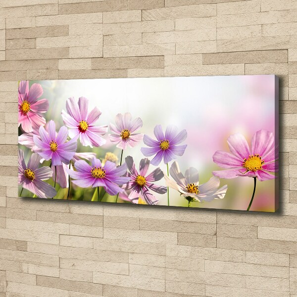 Foto op canvas Bloemen in de weide