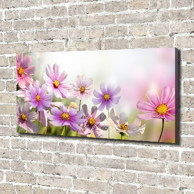 Foto op canvas Bloemen in de weide