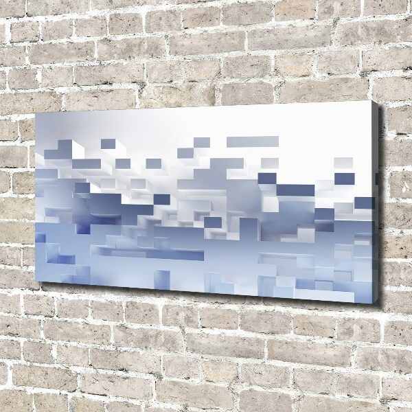 Foto obraz na płótnie Abstrakcja kostki