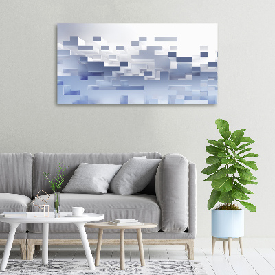 Foto obraz na płótnie Abstrakcja kostki