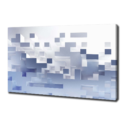 Foto op canvas Kubusabstractie