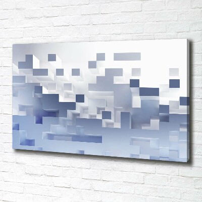 Foto op canvas Kubusabstractie