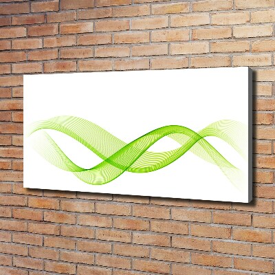 Canvas foto Kleurrijke golven