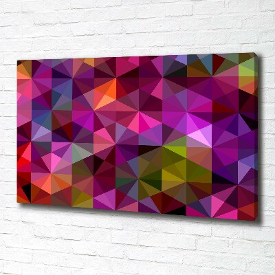 Foto canvas Abstracte golven