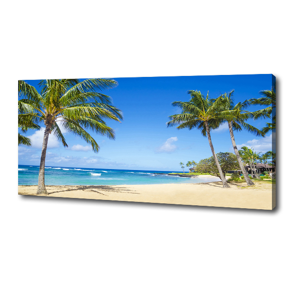 Foto canvas Tropisch strand