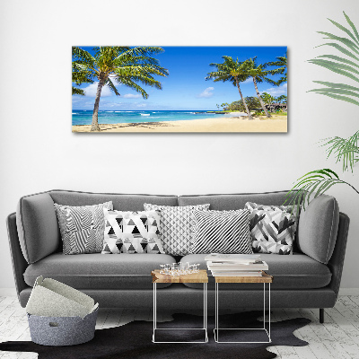 Foto canvas Tropisch strand