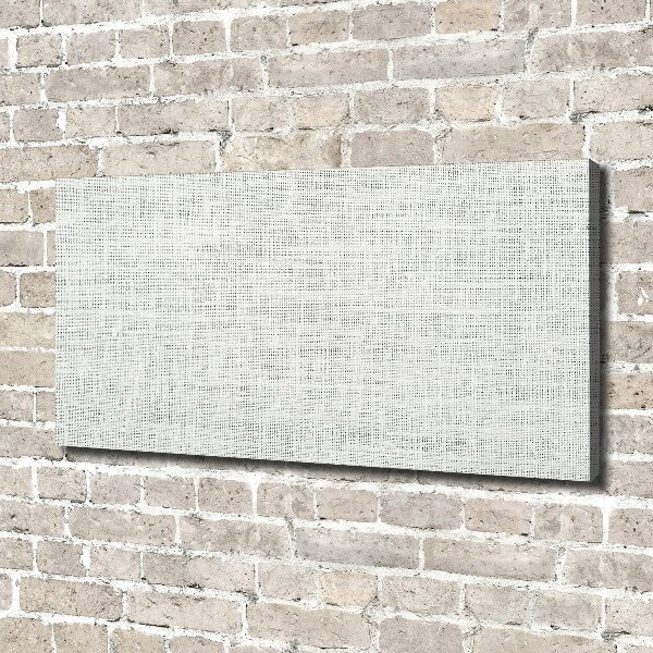 Canvas schilderij Wit linnen canvas