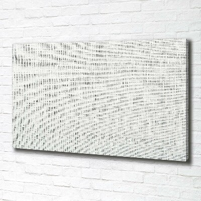 Canvas schilderij Wit linnen canvas