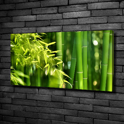 Schilderij op canvas Bamboe