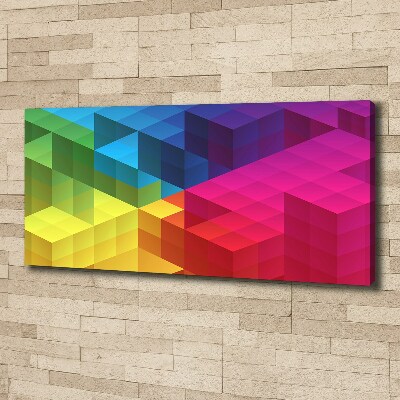 Canvas foto Geometrische achtergrond