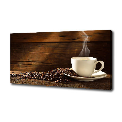 Canvas foto Een kopje koffie