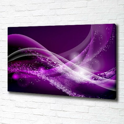 Canvas schilderij Abstracte golf