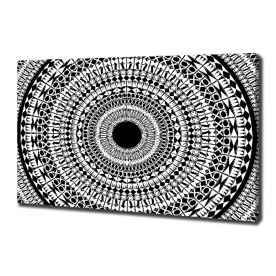 Schilderij op canvas Cirkelvormige ornamenten