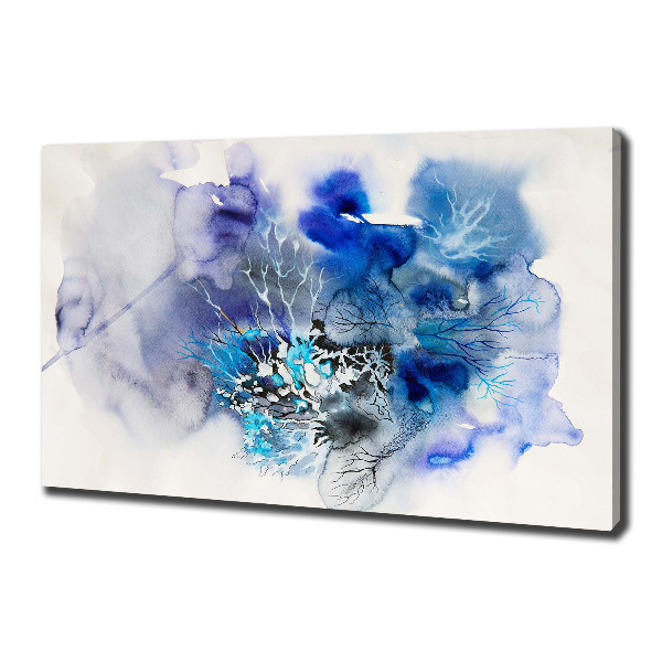 Foto canvas Abstracte bloemen