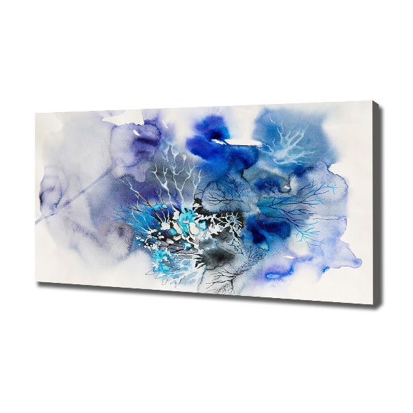 Foto canvas Abstracte bloemen