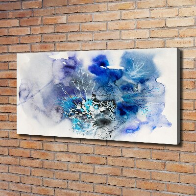 Foto canvas Abstracte bloemen