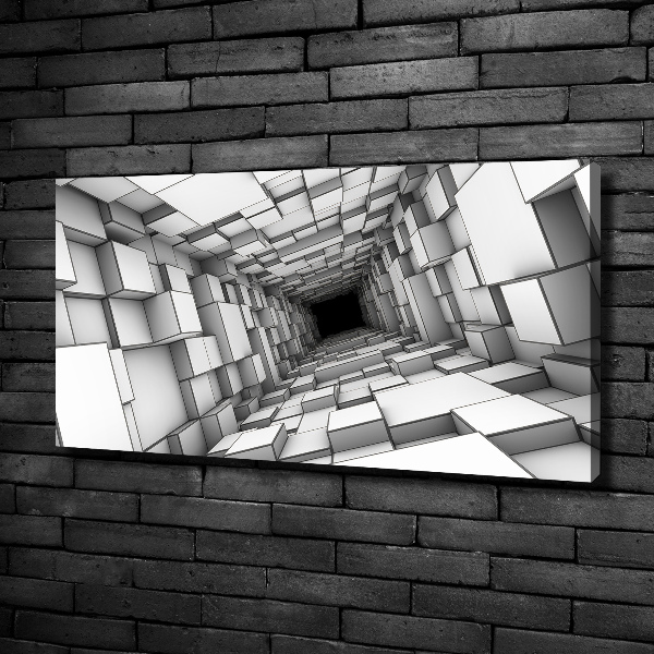 Canvas foto Kubustunnel