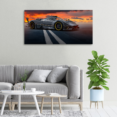 Schilderij op canvas Racer