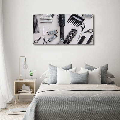 Canvas foto Kappersgereedschap