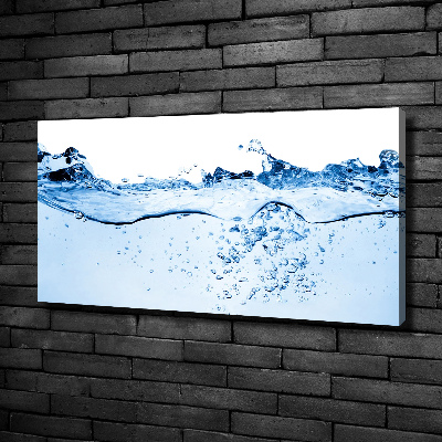Schilderij op canvas Water