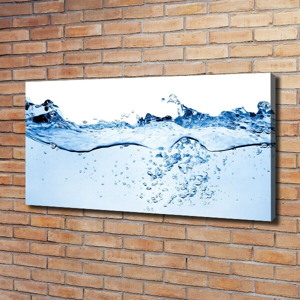 Schilderij op canvas Water