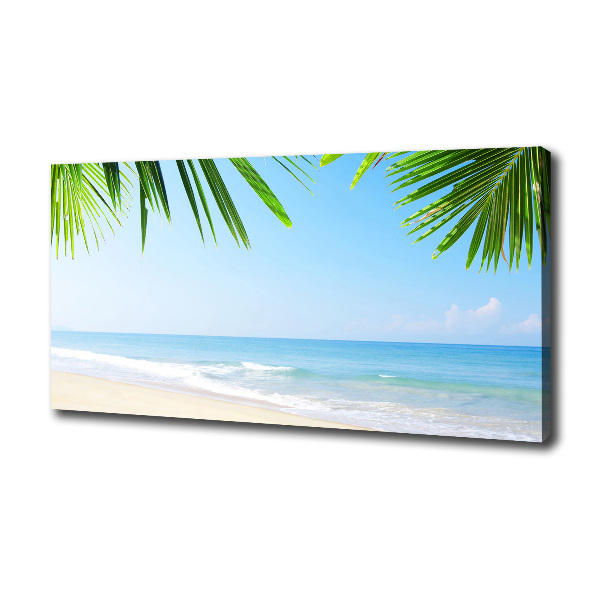 Foto canvas Tropisch strand