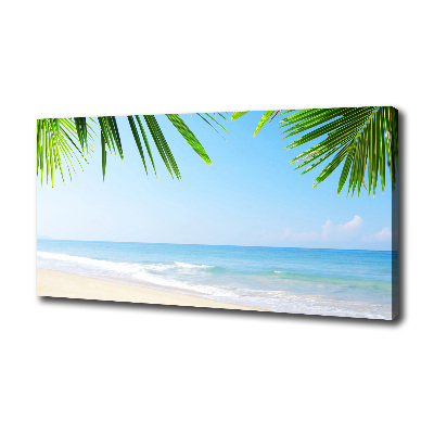 Foto canvas Tropisch strand