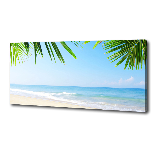 Foto canvas Tropisch strand