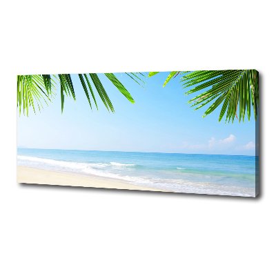 Foto canvas Tropisch strand