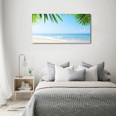 Foto canvas Tropisch strand