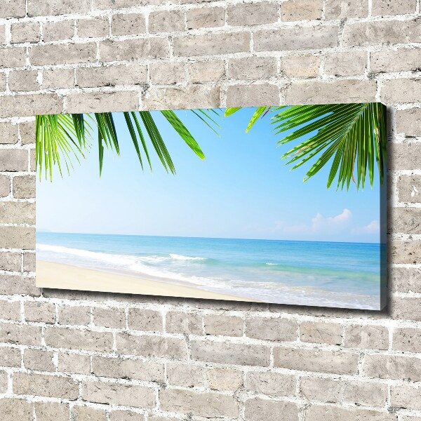 Foto canvas Tropisch strand