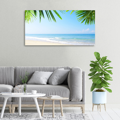 Foto canvas Tropisch strand