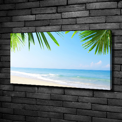 Foto canvas Tropisch strand